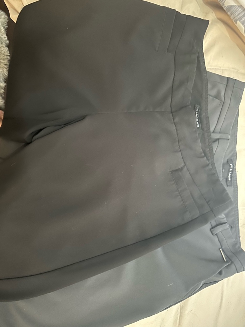 Zac & Rachel Black Dress Pants - Classic Office Trousers